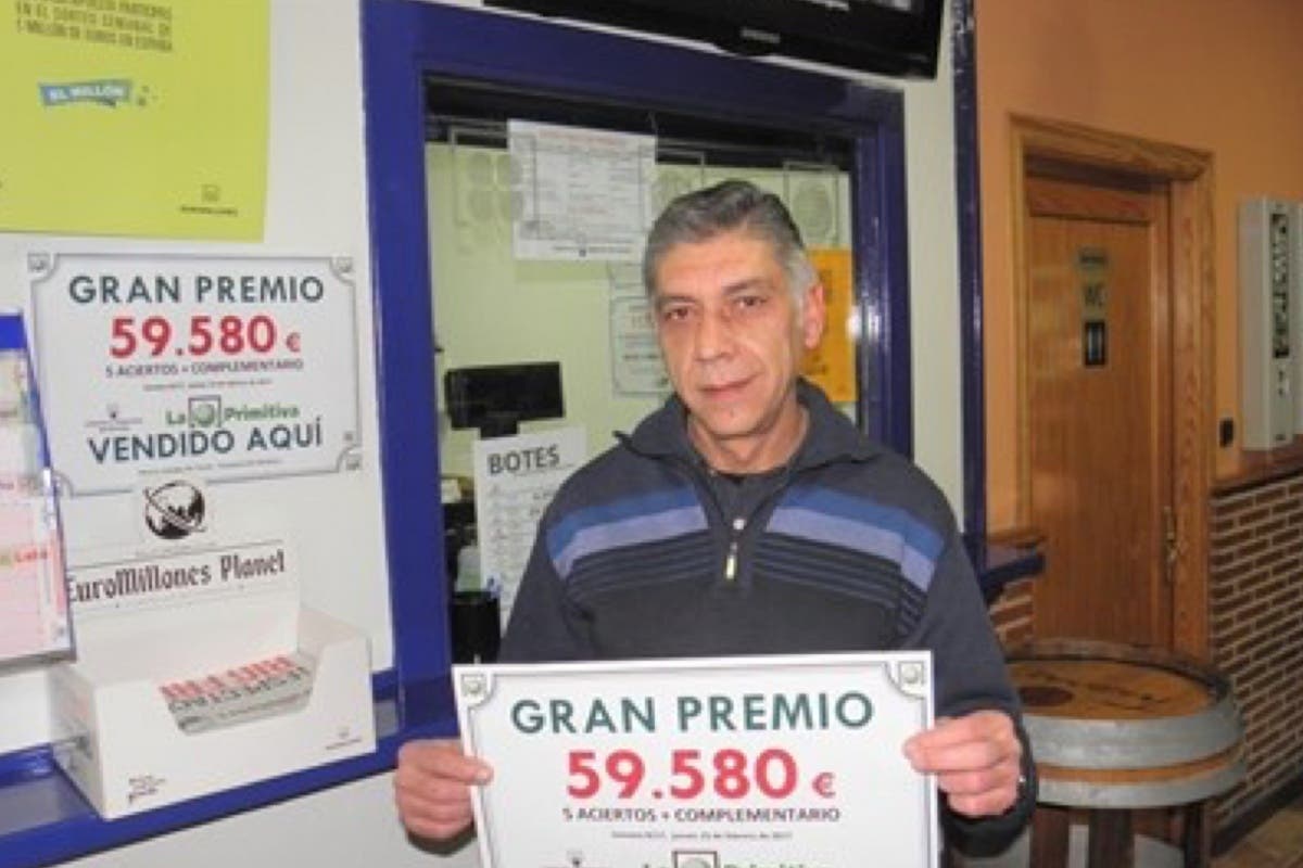 Un vecino de Azuqueca gana 59.580 euros en La Primitiva