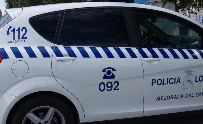Pillan in fraganti a dos ladrones en Mejorada del Campo