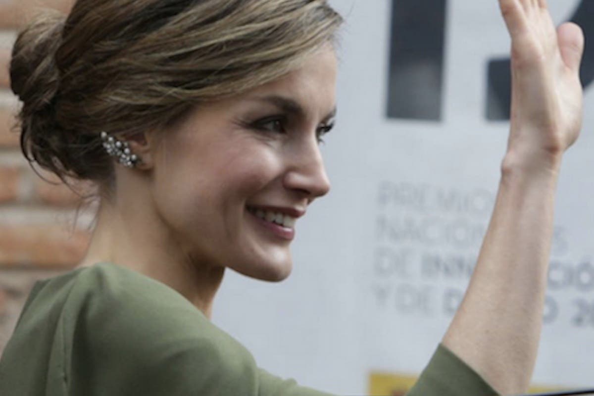 El vestido de la Reina en Alcalá del que todo el mundo habla