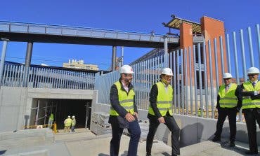 El nuevo acceso a la Estación de Torrejón estará listo antes de las Fiestas
