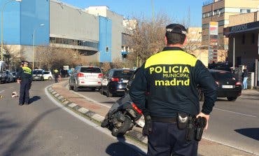 Muere un motorista de 28 años en un accidente en Madrid