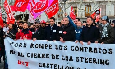 Los trabajadores de Castellón alzan la voz en Torrejón contra el cierre