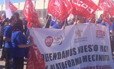 Los trabajadores de Inditex en Meco salen a la calle para denunciar su situación