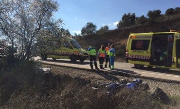 Muere un motorista de 41 años en Villar del Olmo