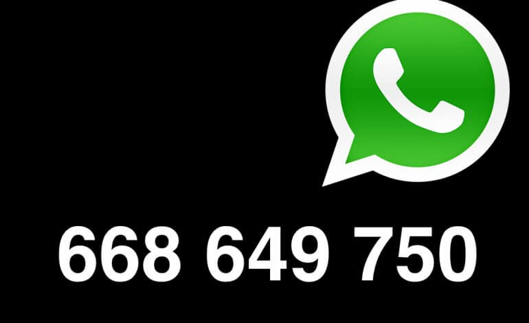 Envíanos tus vídeos, fotos y noticias por WhatsApp