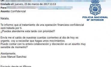 La Policía alerta sobre una nueva estafa dirigida a empresas