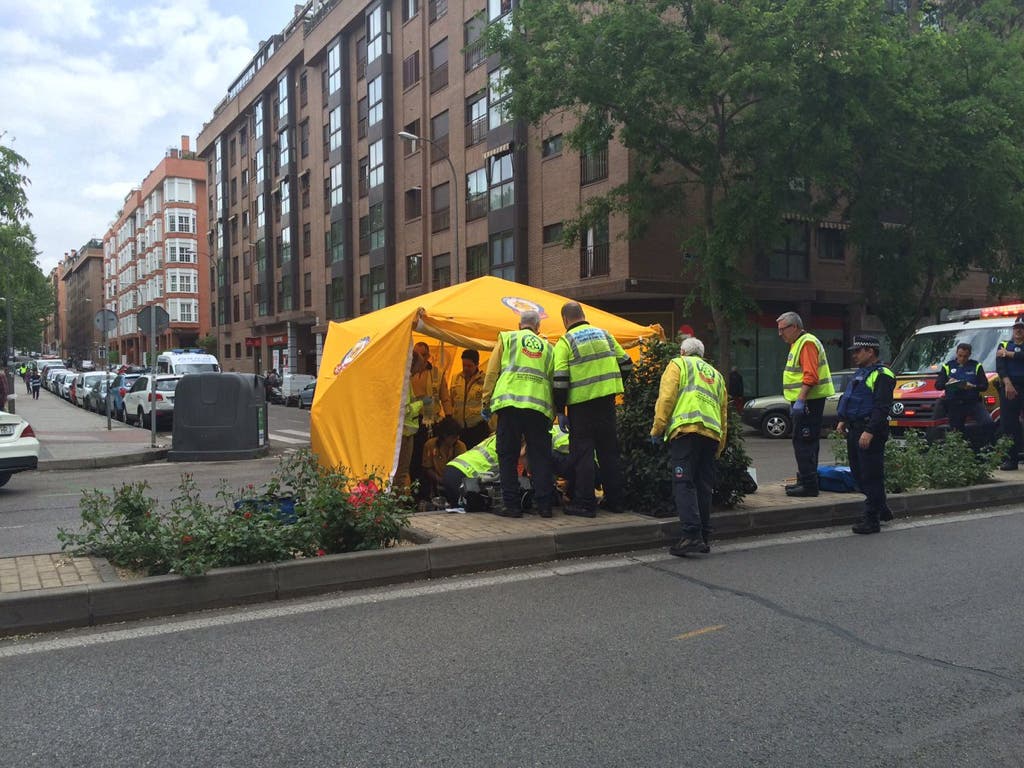 Atropello mortal en Madrid