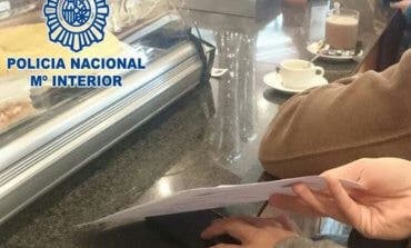 Detenidos por robar móviles en Guadalajara con un folio en blanco