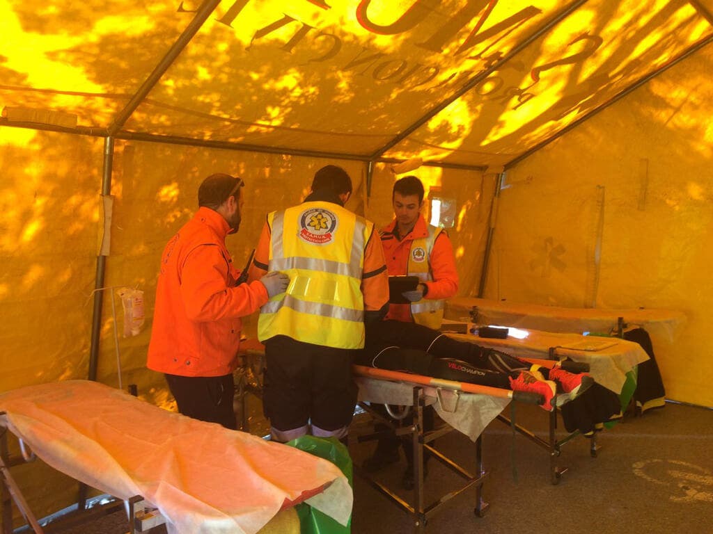 Sufre un síncope a dos metros de la meta en la Media Maratón de Madrid