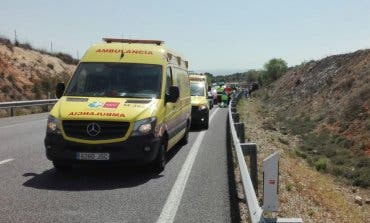 Ocho heridos en un accidente múltiple en la A-3