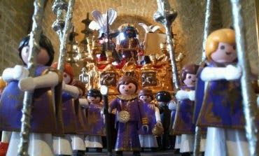 Un cofrade de Guadalajara monta en Madrid la Semana Santa de Playmobil