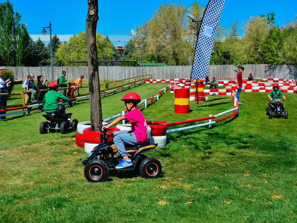 El Parque Europa estrena un circuito de Quads para niños