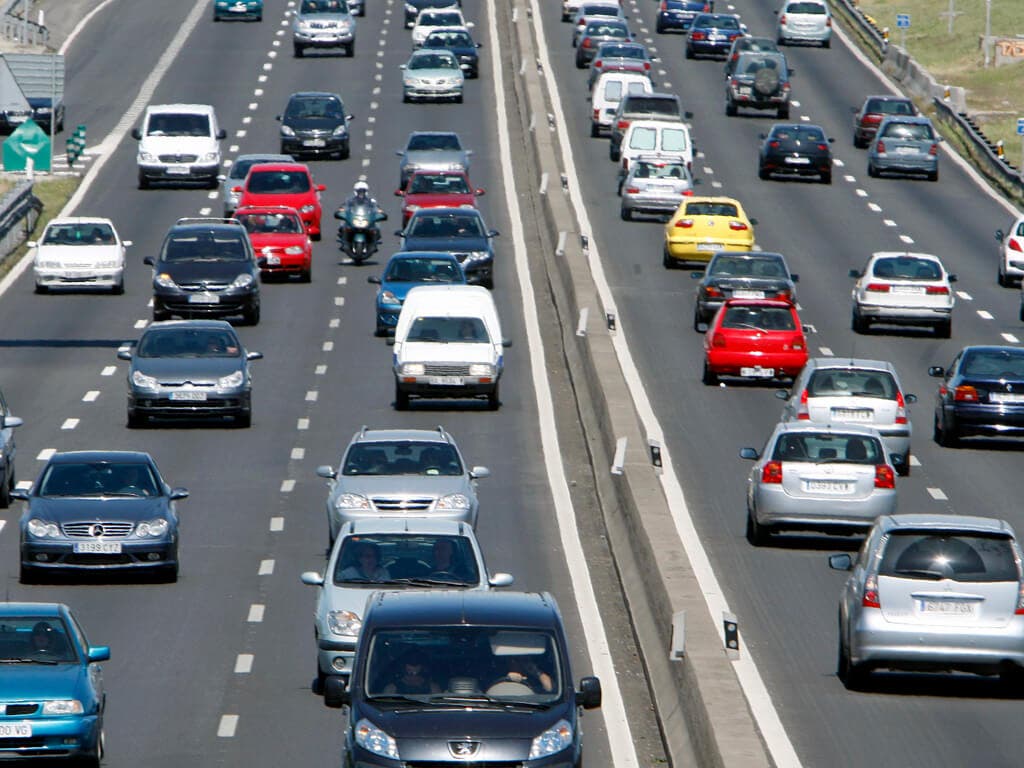 Las peores horas para coger el coche en Madrid esta Semana Santa