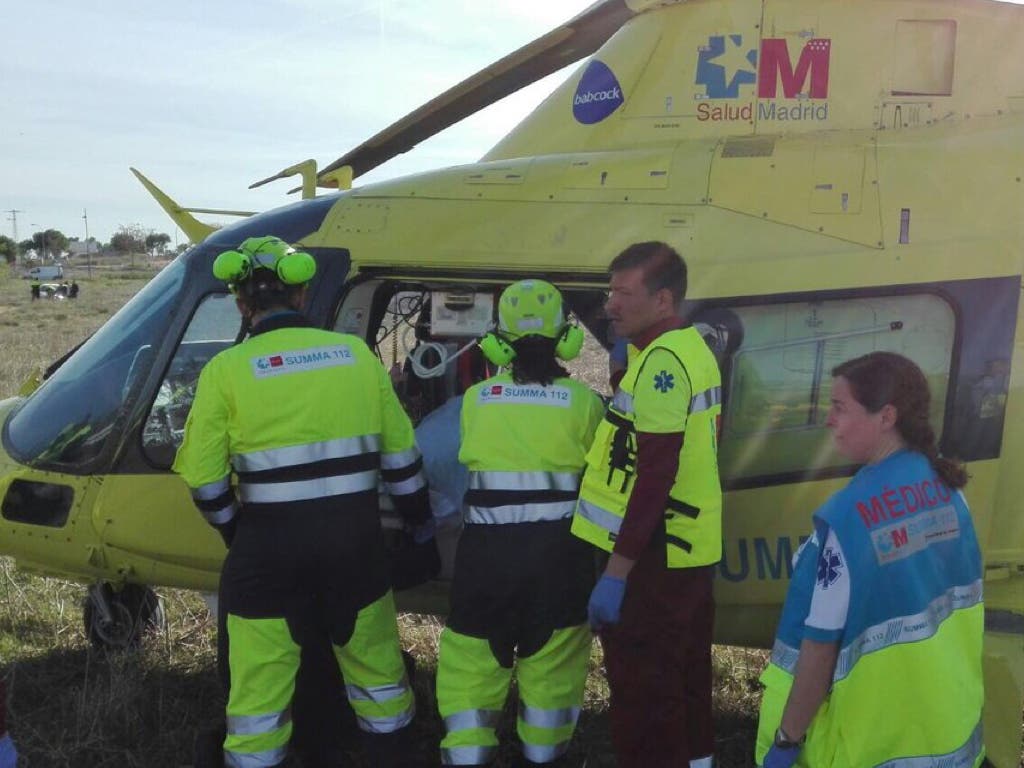 Un joven de 22 años se quema el 20% de su cuerpo en una hoguera