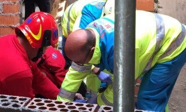 En estado critico un trabajador tras caer desde 8 metros de altura