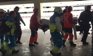 Herido grave un trabajador en las obras de La Peineta