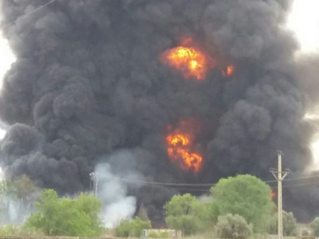 AL MINUTO! Explosión en una planta química de Arganda del Rey