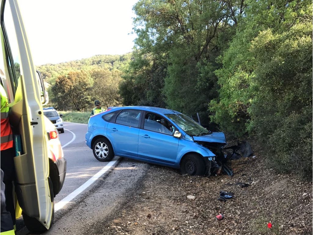 Un herido grave en un accidente de tráfico en Villar del Olmo