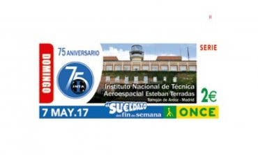 La ONCE dedica este domingo su cupón a los 75 años del INTA en Torrejón