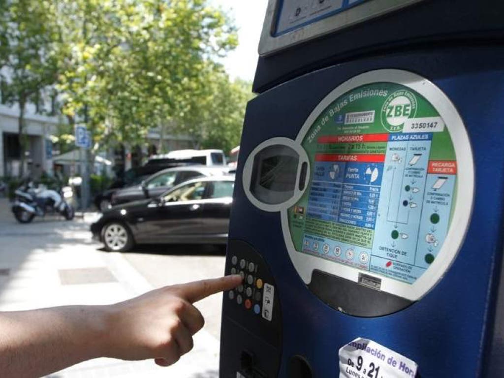 Los Parquímetros de Madrid se pagarán en función del tiempo real