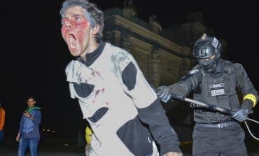 Madrugada zombie en el Parque Europa de Torrejón el 25 de mayo