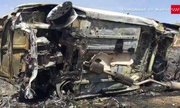 Muere calcinada al explotar su coche en Talamanca de Jarama