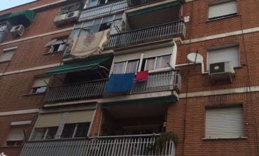 Aparatoso incendio en una vivienda de Torrejón