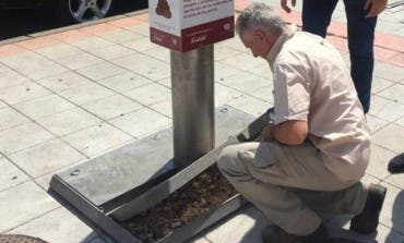 Azuqueca prueba unos novedosos urinarios para perros