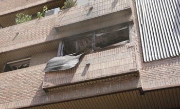 Muere una mujer de 94 años atrapada en un incendio en Madrid