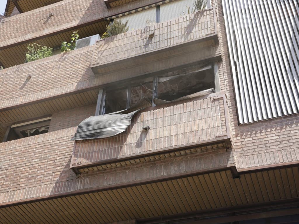 Muere una mujer de 94 años atrapada en un incendio en Madrid