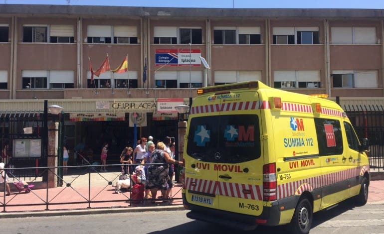 Mareos, lipotimias y golpes de calor en algunos colegios del Henares