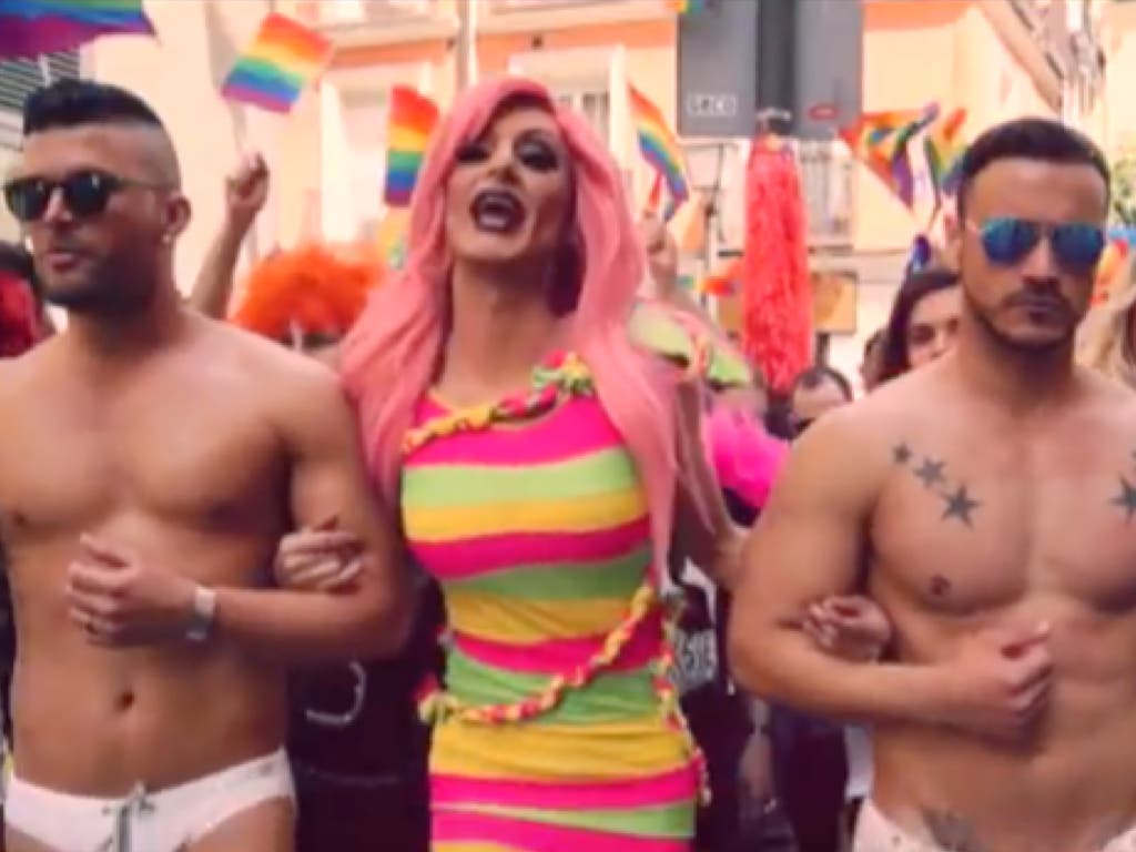 La drag queen Kika Lorace pone himno al World Pride Madrid 2017