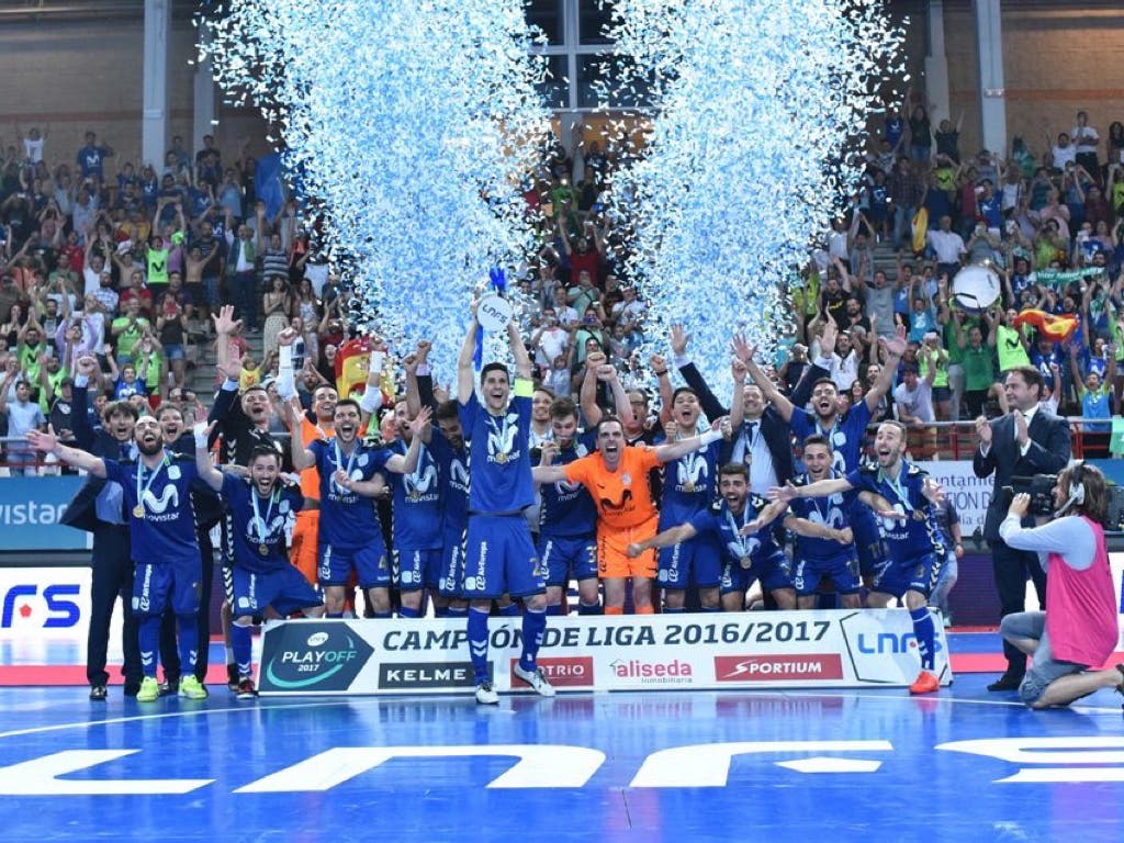 El Movistar Inter se proclama en Torrejón campeón de la Liga