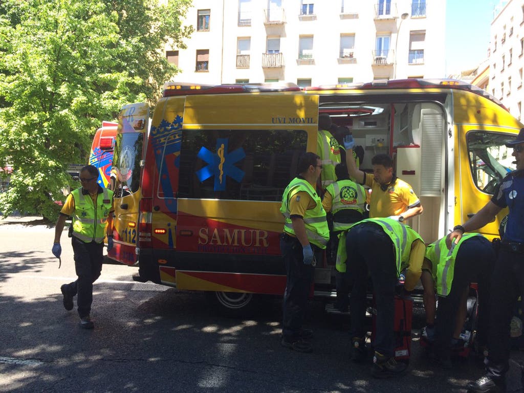 Herida muy grave una mujer de 80 años tras ser atropellada en Madrid