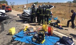 Un choque entre dos vehículos deja un herido grave en la M-841
