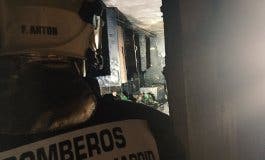 Varios intoxicados tras prenderse fuego una sartén en Alcobendas