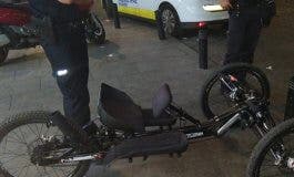 La Policía recupera la bicicleta robada a una atleta paralímpica en Madrid