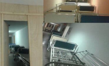 Las camas rotas «se amontonan» en el Hospital de Guadalajara