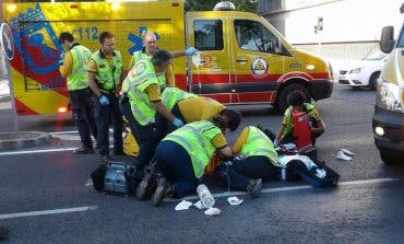 Herido grave un ciclista tras ser atropellado por una furgoneta