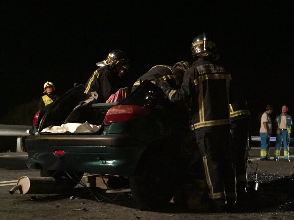 Muere un joven de 28 años en un accidente en Daganzo de Arriba