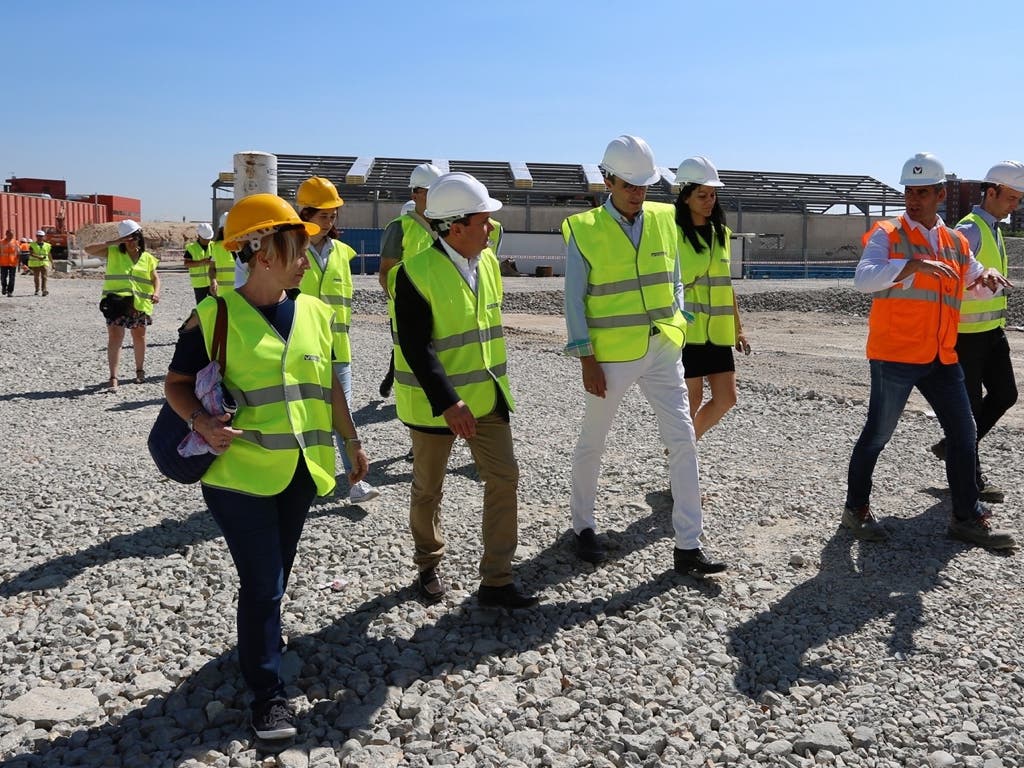 Avanzan las obras del futuro gran Centro Comercial de Coslada