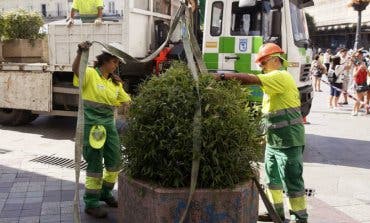 Madrid instala maceteros y bolardos para evitar atentados