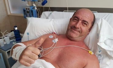 Recibe el alta el bombero que sufrió un infarto tras un incendio en Vallecas