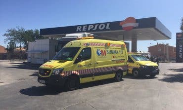 Muere un hombre atropellado por un camión en una gasolinera