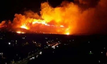 Extinguido el incendio de Guadalajara que dejó imágenes como estas