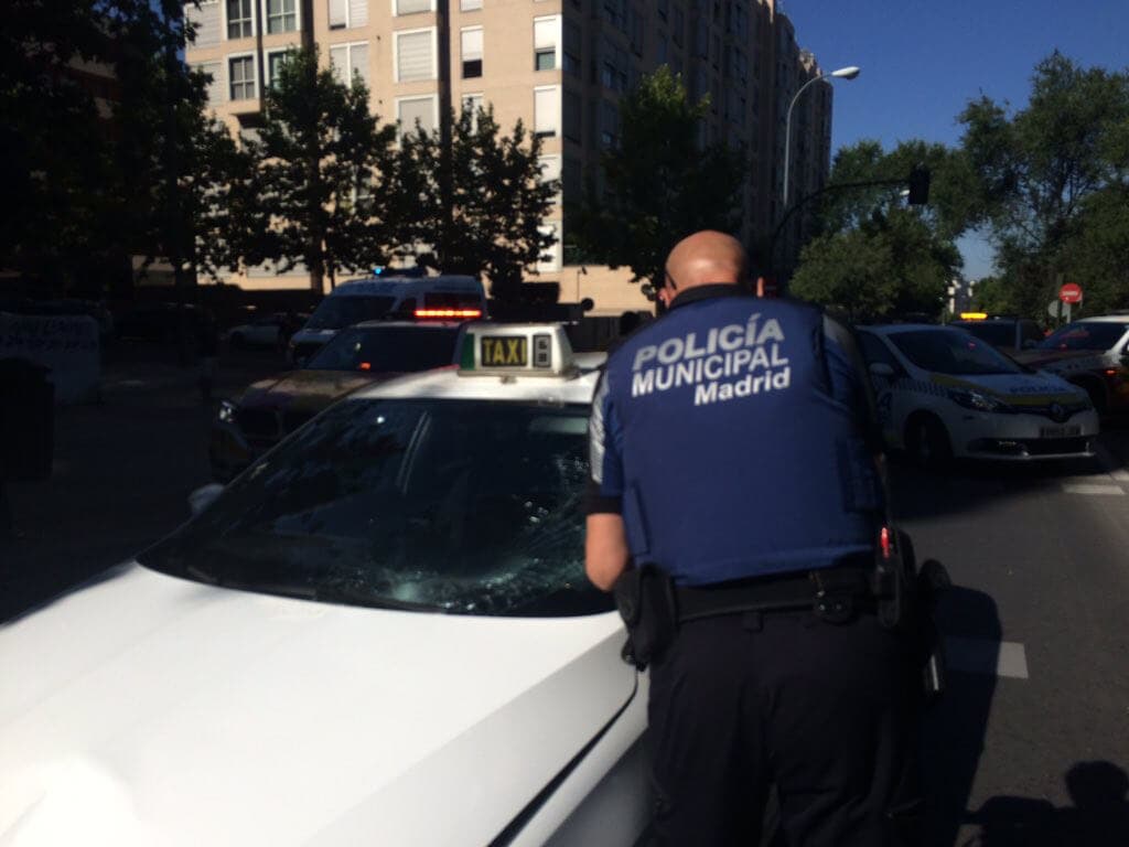 Detenido un taxista en Madrid por vender cocaína  en su vehículo