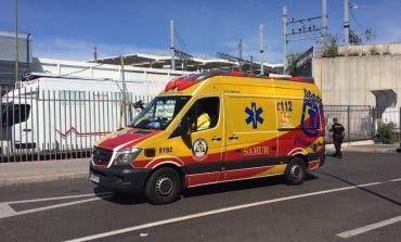 Herida una mujer en Atocha tras quedar atrapada entre coche y andén