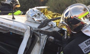 Un accidente en la M-503 deja un herido grave