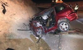 Muere un conductor de 40 años en un accidente de tráfico en Madrid