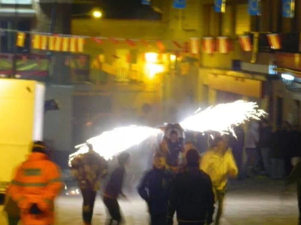 Ajalvir celebra este sábado sus tradicionales Toros de Fuego